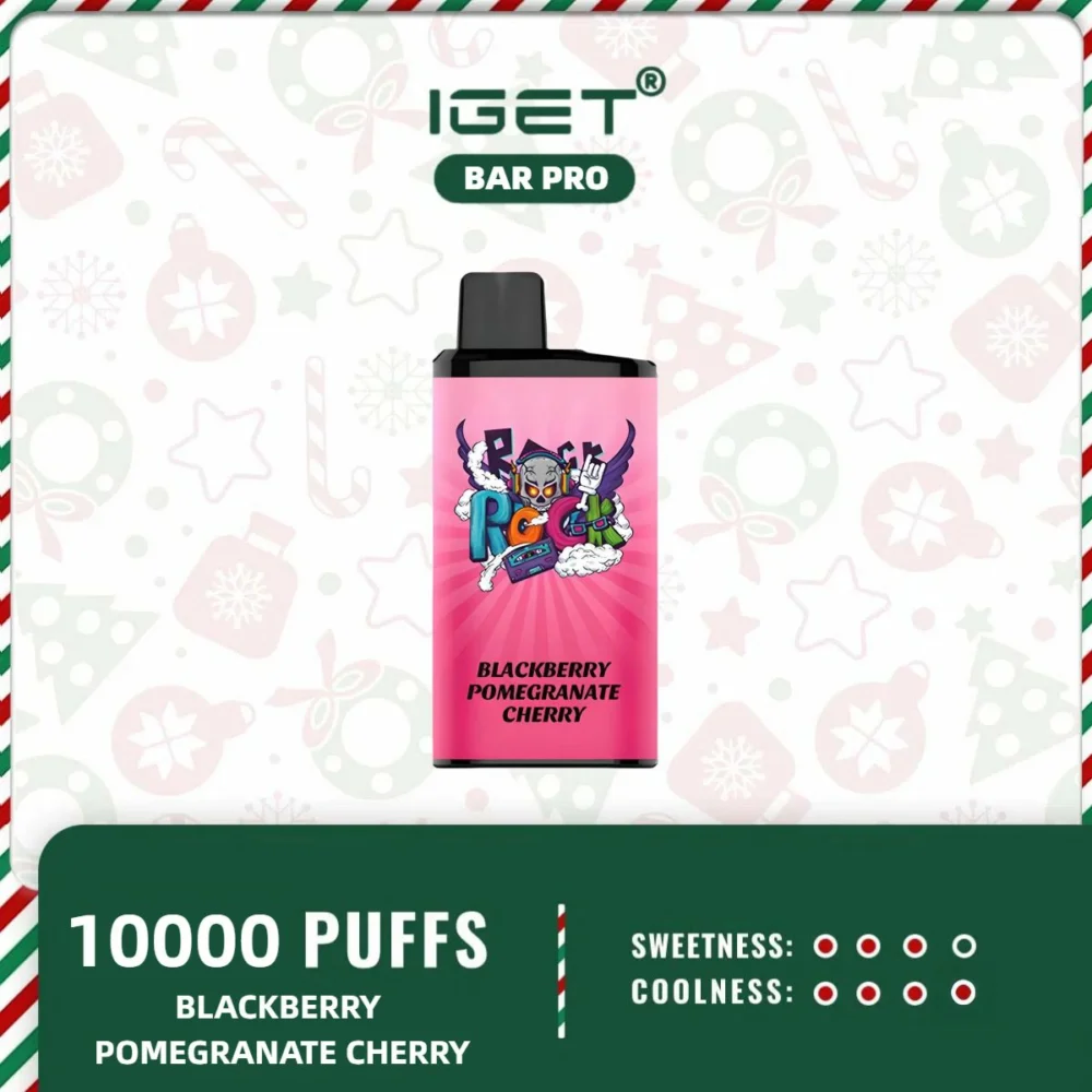 IGET Bar Pro Blackberry Pomegranate Cherry Ice