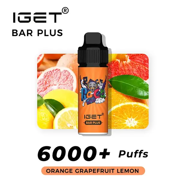 IGET Bar Plus – Orange Grapefruit Lemon