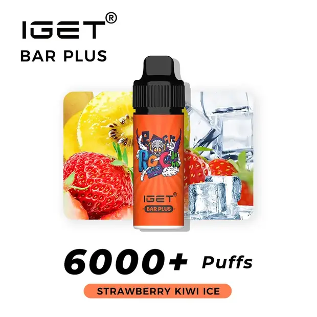 IGET Bar Plus – Strawberry Kiwi Ice